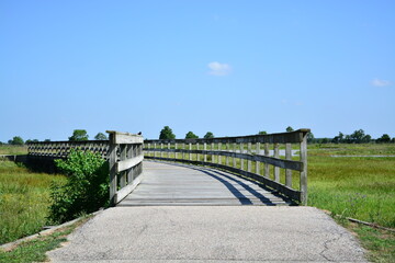 Wooden Bridge in Texas