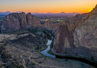 Sticker - Smith Rock Sunrise