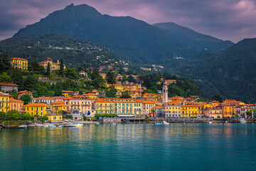 Wall Mural - Menaggio resort on the shore of the lake Como, Italy