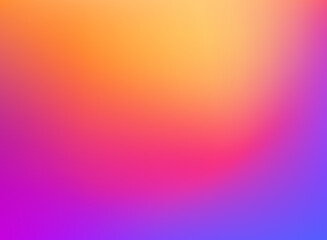 abstract blurred orange purple magenta background. soft colorful gradient backdrop with place for te