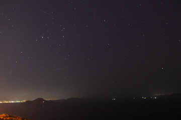 starry night sky