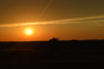 Wall Mural - Summer Sunset