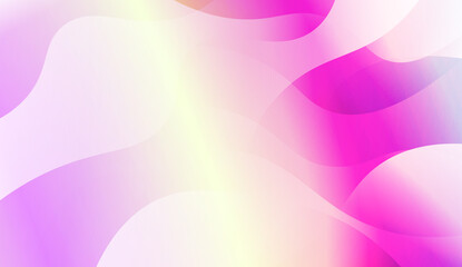 Geometric Wave Shape with Colorful Gradient Color Background Wallpaper. Vector Illustration.