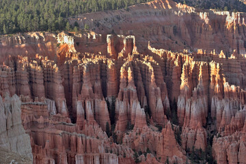 Canvas Print - Set of columns from multi-coloured sandstone