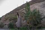 Fototapeta Kamienie - akwedukt woda resztki starodawny antyczny kamień