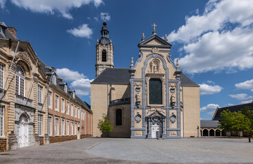 Wall Mural - Baroque church at the Abbey in Averbode, Belgium