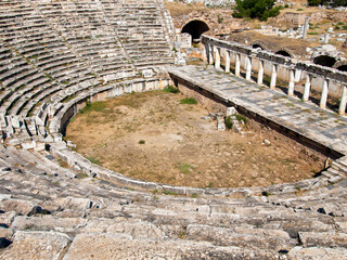 Wall Mural - Das Antike Theater von Aphrodisias, Türkei, Kleinasien.