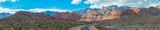 Fototapeta Las - Panoramic views of Red Rock Canyon, Near Las Vegas, Nevada, USA