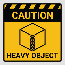 Pericol de grele obiecte pericol warning semn vector imagine | Vectori din  domeniul public