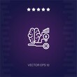 © ALLAHVERDI - machine learning vector icon modern illustration
