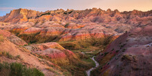 Painted Hills In The South Dakota Badlands