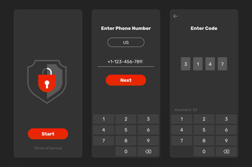 Wall Mural - verification-screens-app-ui copy