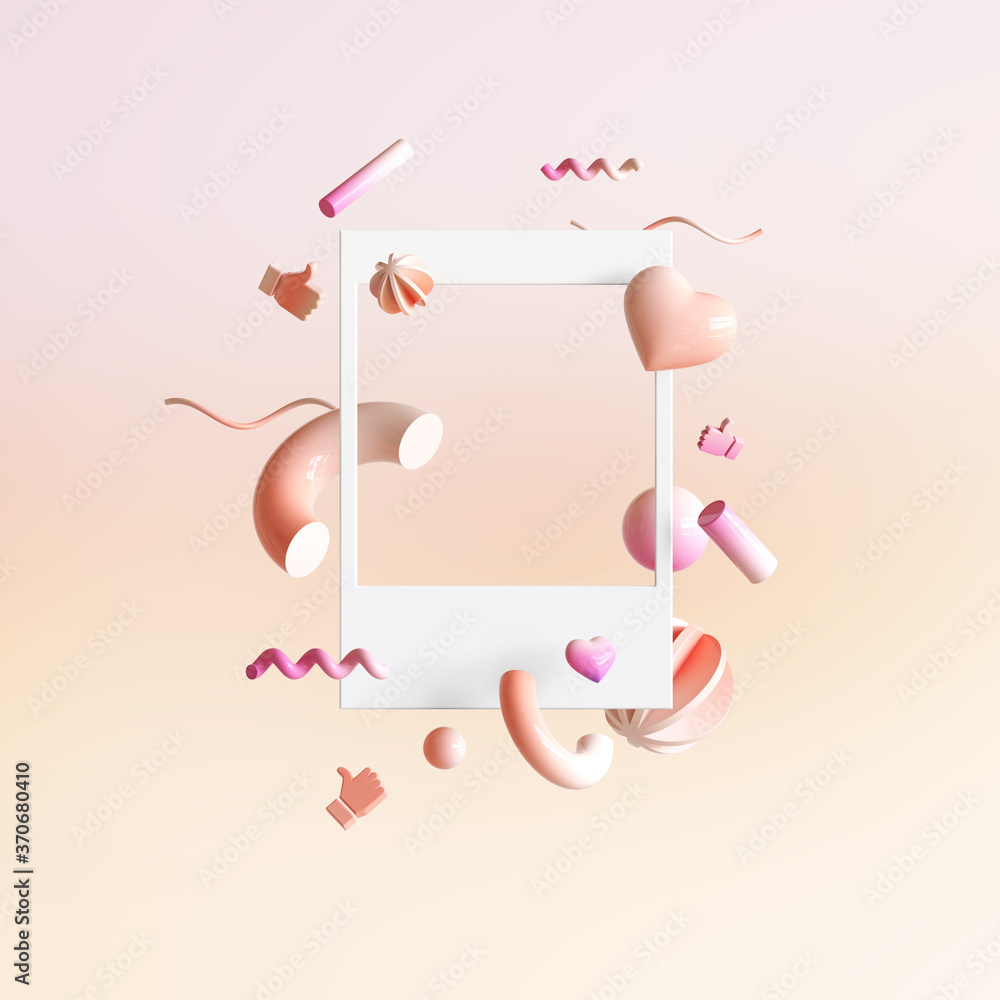 SNS, Social media service, influencer background