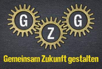 Wall Mural - GZG Gemeinsam Zukunft gestalten