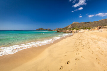 Wall Mural - Beautiful Falassarna beach on Crete, Greece