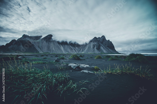 Vestrahorn Mountain on the South Coast of Iceland © chemistkane