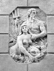 Poseidon and Amphitrite, Kyiv Passage, Ukraine