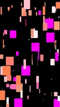 Abstract Pink Squares Illustration Background