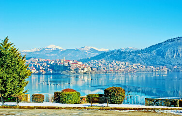 Wall Mural - Kastoria from the lake