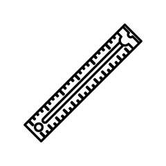 Sticker - rule level tool line style icon