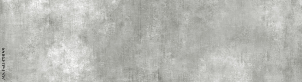 Light gray and soft concrete wide wall - ideal for kitchen decoration or background - obrazy, fototapety, plakaty 