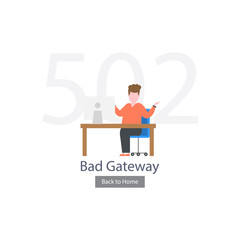 Sticker - bad gateway