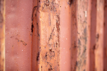 Rusty metal as an abstract background.