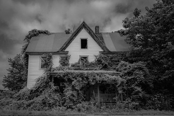 old abandoned house