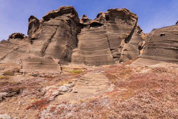 Sandstone cliff