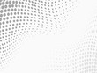 © Nitiwa - white and grey simple pentagon waving halftone background for pattern, wallpaper, label, banner, cover, texture, wrapping etc. vector design