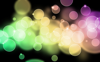 abstract colorful bokeh background