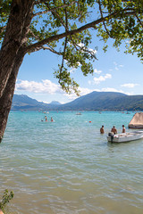 Wall Mural - Lac d'Annecy en été