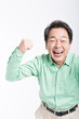 © Paylessimages - ガッツポーズをする男性