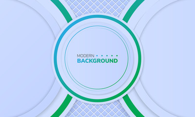 Wall Mural - modern background with circle and colorful line