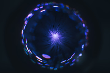 Poster - Beautiful bokeh abstract colored  Background texture for design.