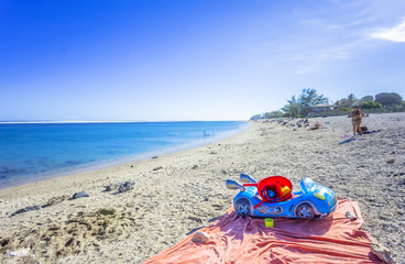 Plage de Saint-Pierre, île de la Réunion 