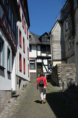 Canvas Print - Gasse in Weilburg