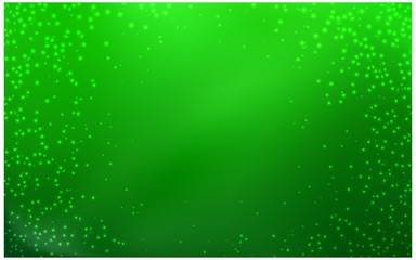 Light Green vector layout with cosmic stars. Space stars on blurred abstract background with gradient. Best design for your ad, poster, banner.