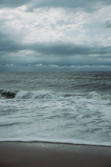 Wall Mural - waves on the beach