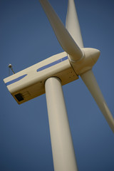 Poster - Windturbine at sunny day