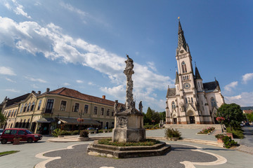 Wall Mural - Sacred Heart Church in Koszeg, Hungary