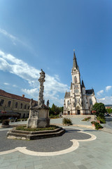 Wall Mural - Sacred Heart Church in Koszeg, Hungary