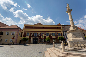 Wall Mural - The old town hall on the Jurisics square in Koszeg, Hungary