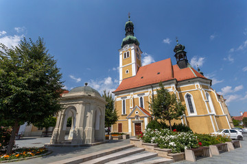 Wall Mural - St. Imre Church in Koszeg, Hungary