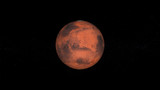 Fototapeta Desenie - Mars in space. Photo realistic 3D render.