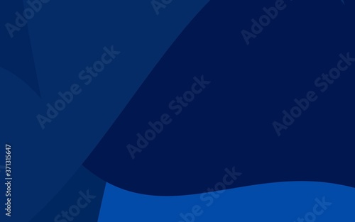 Fotografía Dark BLUE vector background of rectangles and squares