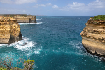 Canvas Print - rough coast at the Great Ocean Road Australia