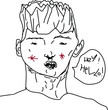 © rasengan - A portrait parody of a man.