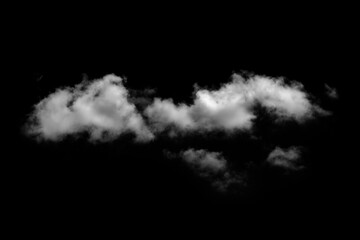 Wall Mural - white cloud object for nature design summer background.