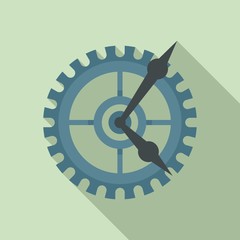 Canvas Print - Parts watch repair icon. Flat illustration of parts watch repair vector icon for web design